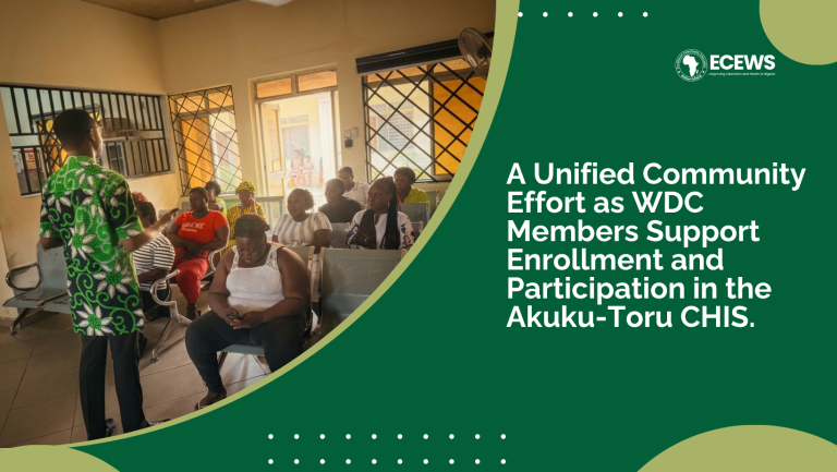 The Role of WDC in Advancing Community Health Insurance Scheme in Akuku-Toru
